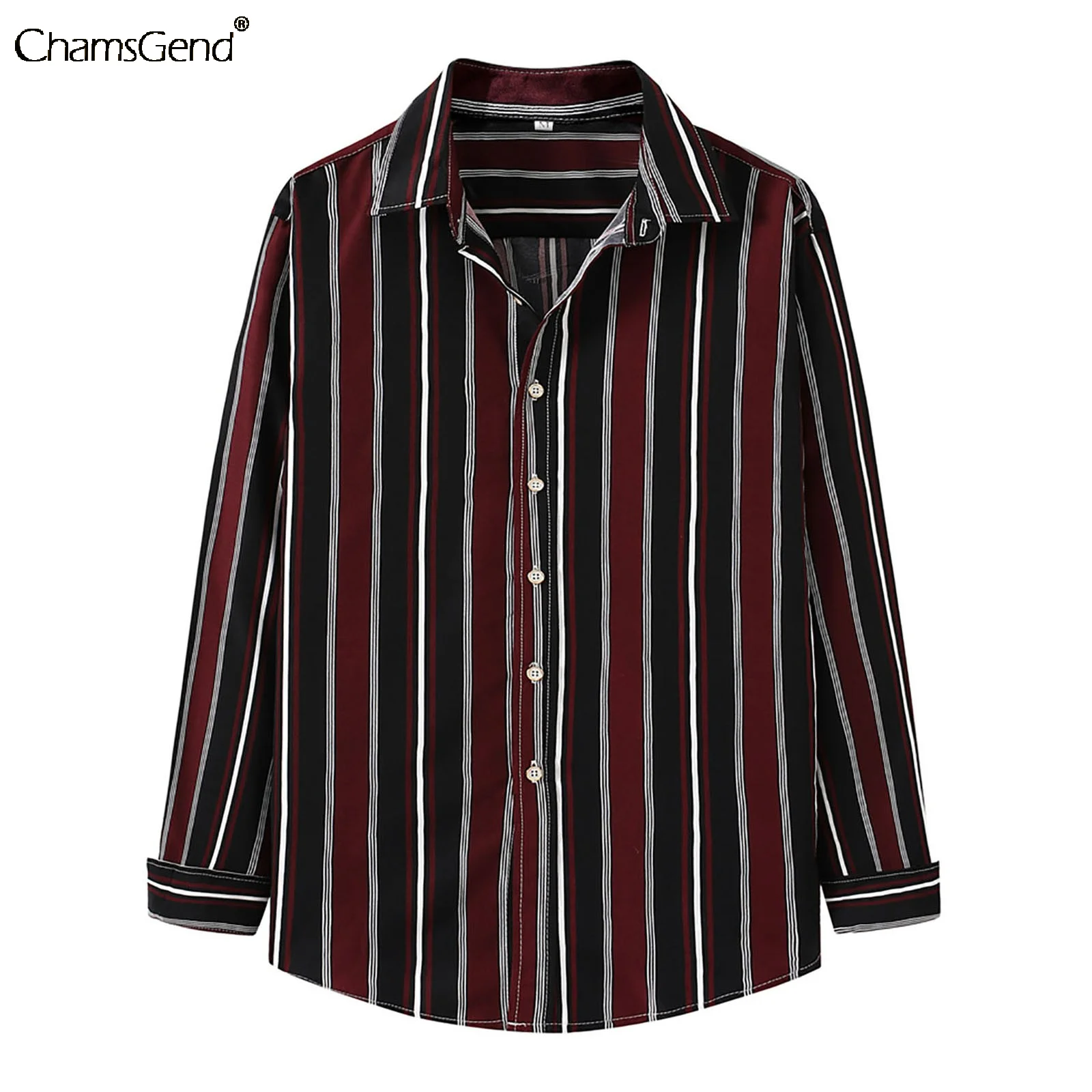 Men's Striped Long Sleeve Tshirt Autumn Winter Long Sleeve Single Breasted Casual Shirts Blouse for Blazer suit
Men's Striped Long Sleeve Tshirt Autumn Winter Long Sleeve Single Breasted Casual Shirts Blouse for Blazer suit