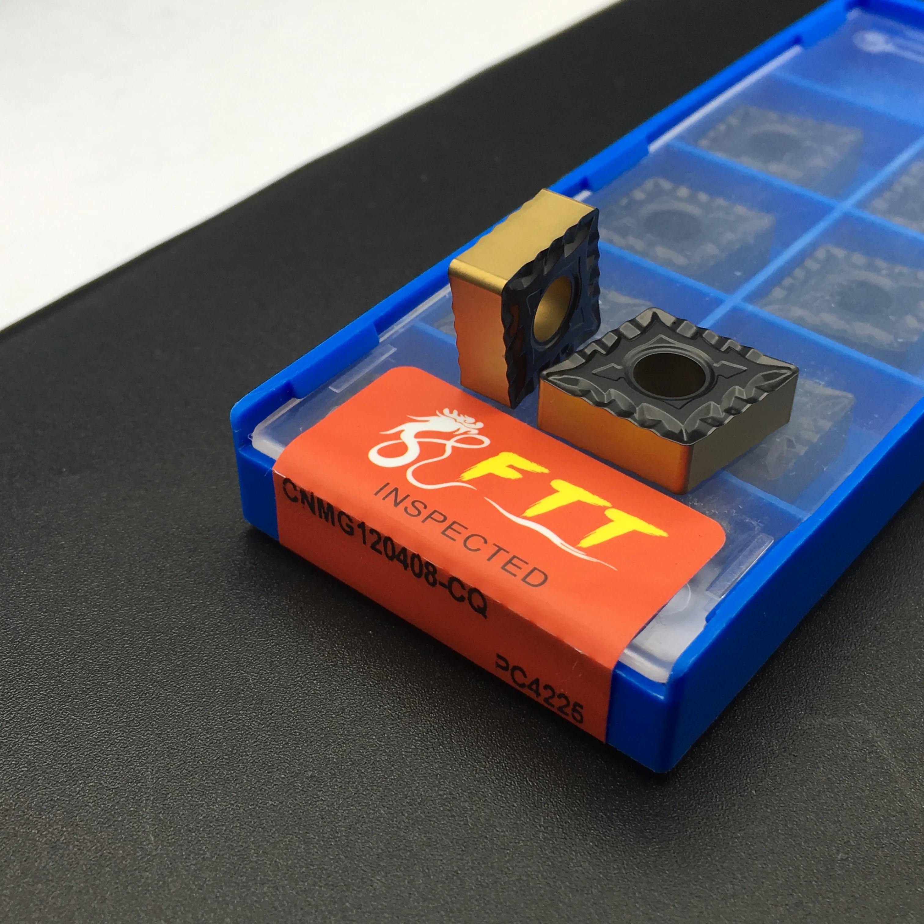 Вставка для фрезерного станка CNMG120408 CQ PC4225, твердосплавный инструмент для обработки деталей вращения, 10 шт.