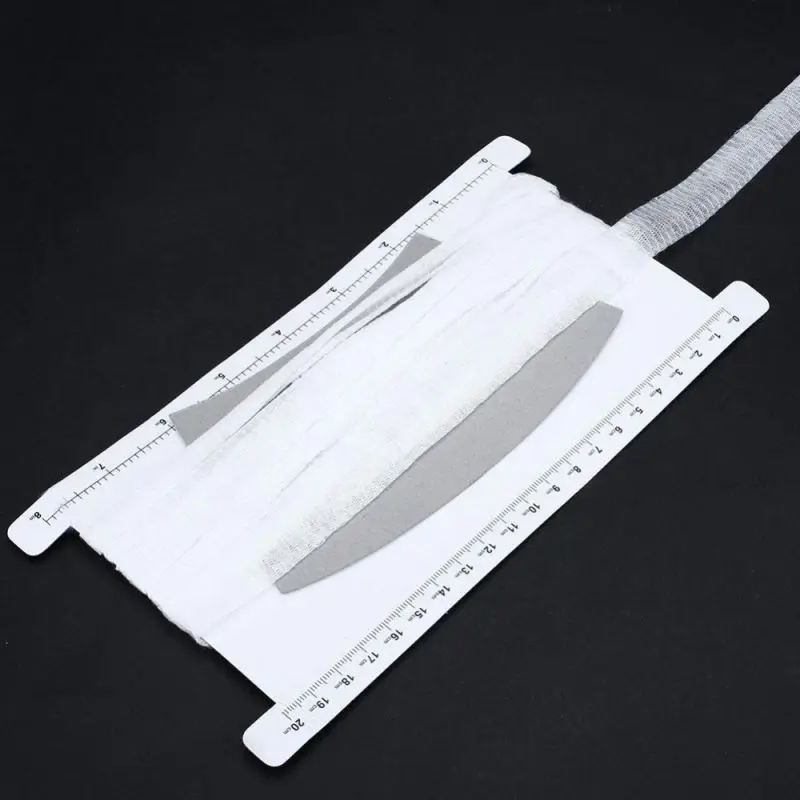 White 37mm * 5m Plastic Paper Card Hardcover Fishing Nest Bait Net PVA Water Soluble Hot | Спорт и развлечения