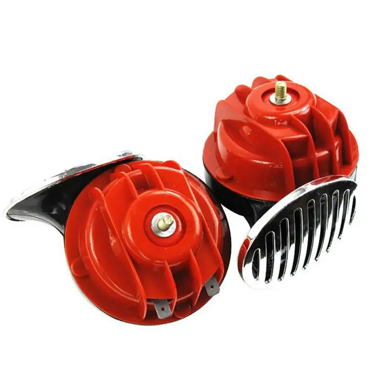 2Pcs Universal Snail Horn Siren With Cover 12V/24V Dual Tone Car Electric Horn Sound Signal Loud Alarm Kit for Car Boat Motorcyc
2Pcs Universal Snail Horn Siren With Cover 12V/24V Dual Tone Car Electric Horn Sound Signal Loud Alarm Kit for Car Boat Motorcyc