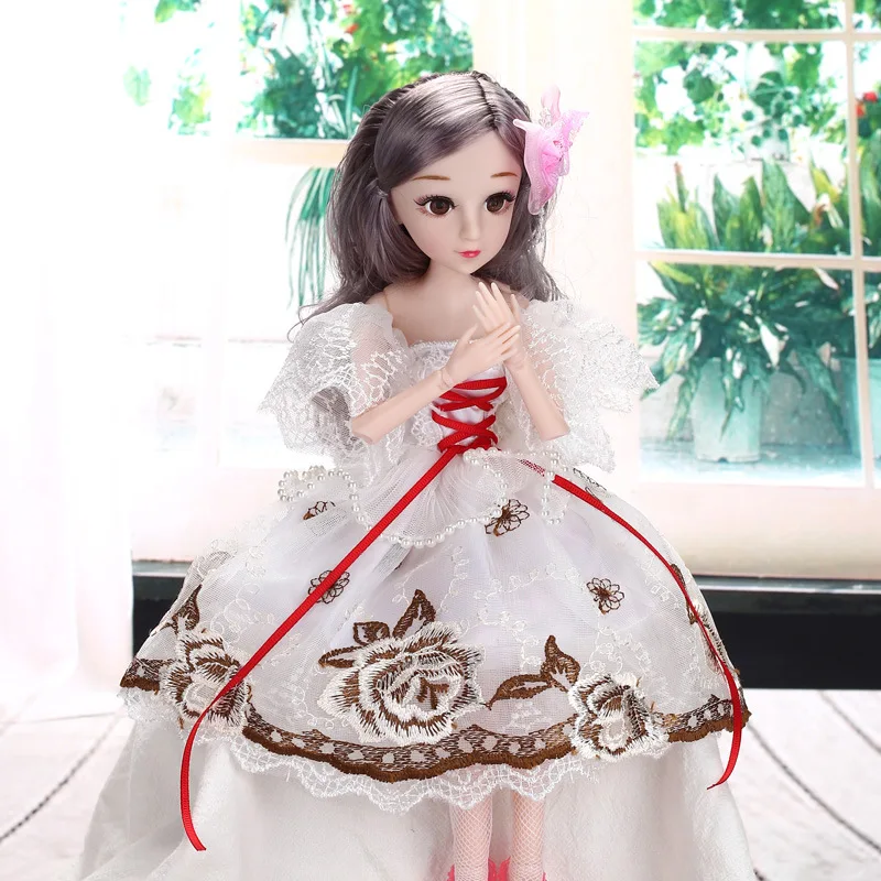 1/6 37 CM BJD Dolls With Dress 20 Joint Movable Exquisite Princess DIY Dresseup Makeup 1/6 BJD Dolls Toys For Girl Birthday Gift
1/6 37 CM BJD Dolls With Dress 20 Joint Movable Exquisite Princess DIY Dresseup Makeup 1/6 BJD Dolls Toys For Girl Birthday Gift