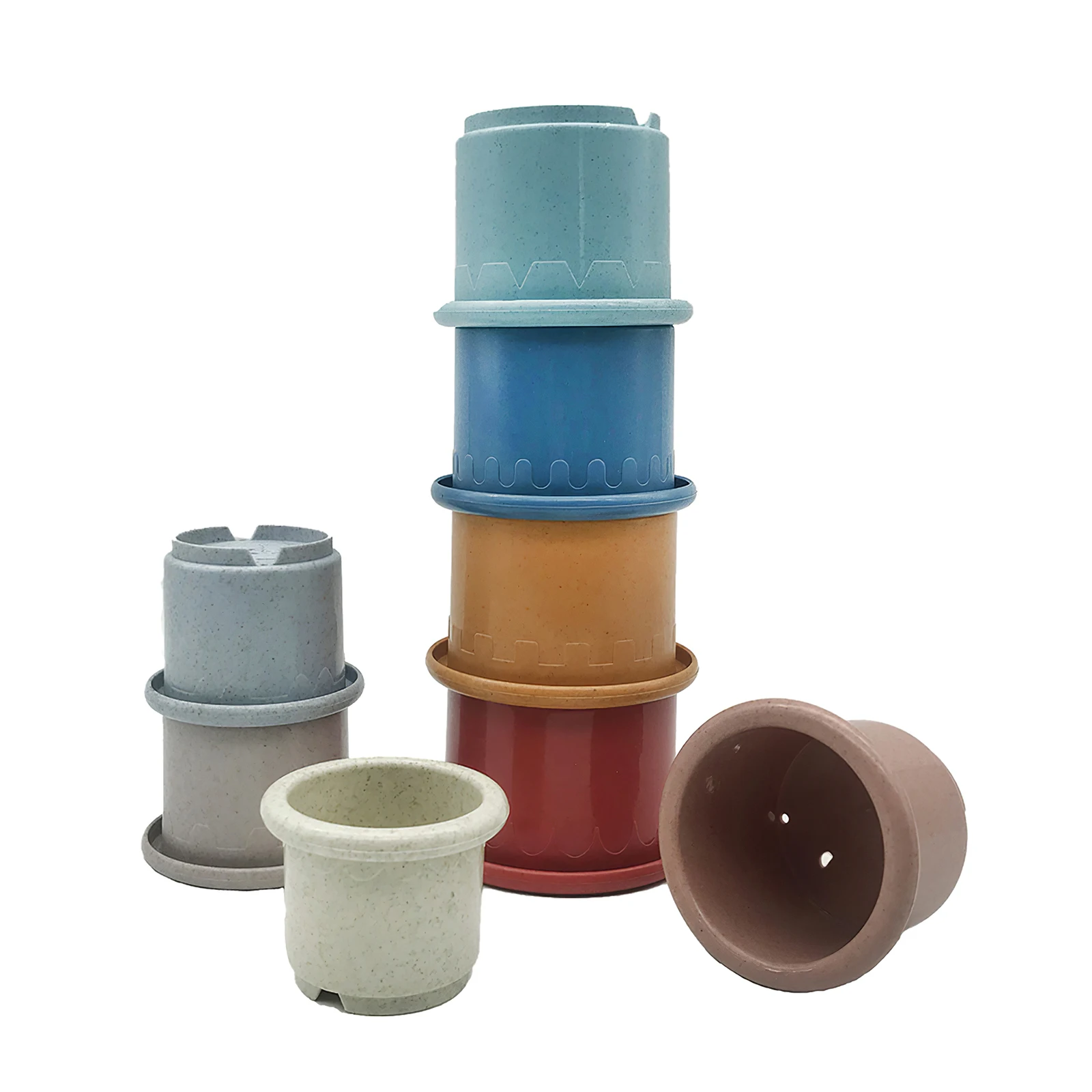 8PCS Montessori Toy Cute Color Rainbow Stacking Ring Tower Toys Baby Stacking Cup Funny Toys Early Educational Intelligence Toy
8PCS Montessori Toy Cute Color Rainbow Stacking Ring Tower Toys Baby Stacking Cup Funny Toys Early Educational Intelligence Toy