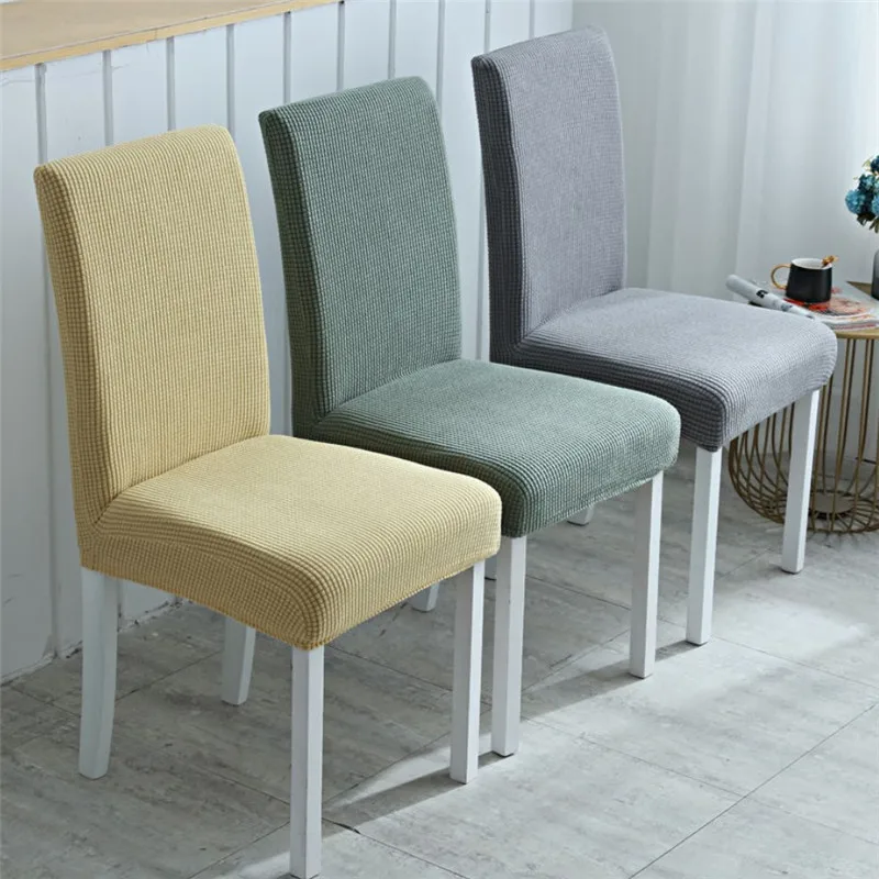 1pc Solid Spandex Elastic Dining Seat Chair Cover Removable Anti-Dirty Kitchen Seat Case Stretch Slipcover For Wedding Banquet
1pc Solid Spandex Elastic Dining Seat Chair Cover Removable Anti-Dirty Kitchen Seat Case Stretch Slipcover For Wedding Banquet