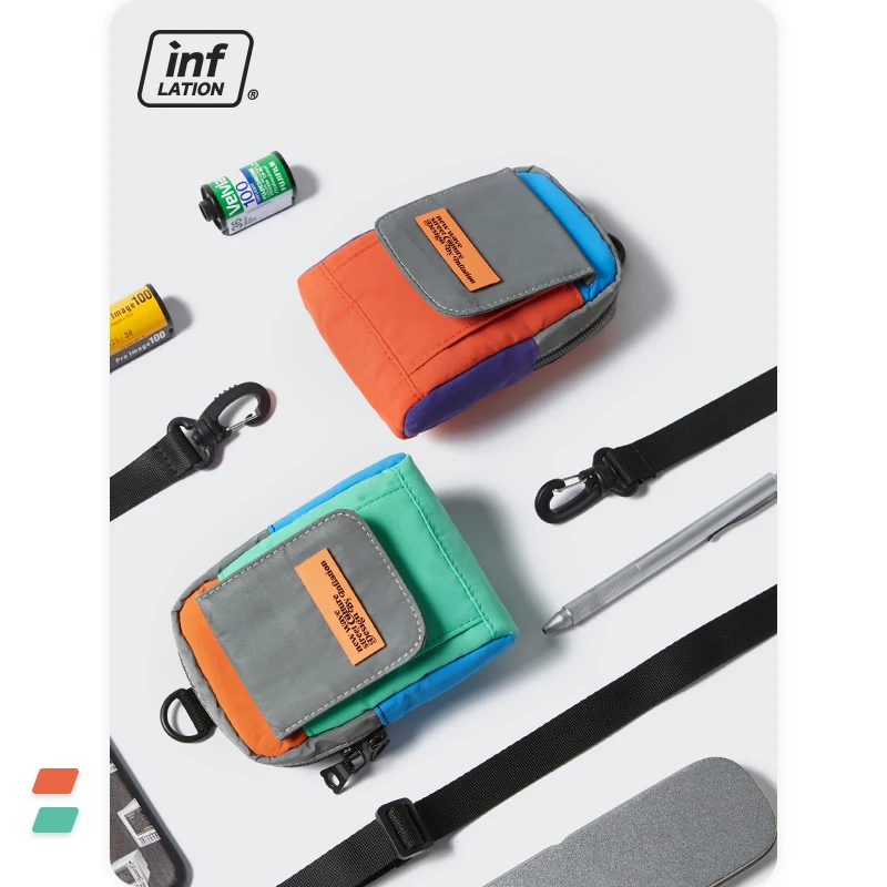 INFLATION Strteetwear Men Women Mini Belt Fanny Pack 2021 New Reflective Flap Hip Hop Waist Bag Unisex Menssenger Bag
INFLATION Strteetwear Men Women Mini Belt Fanny Pack 2021 New Reflective Flap Hip Hop Waist Bag Unisex Menssenger Bag
