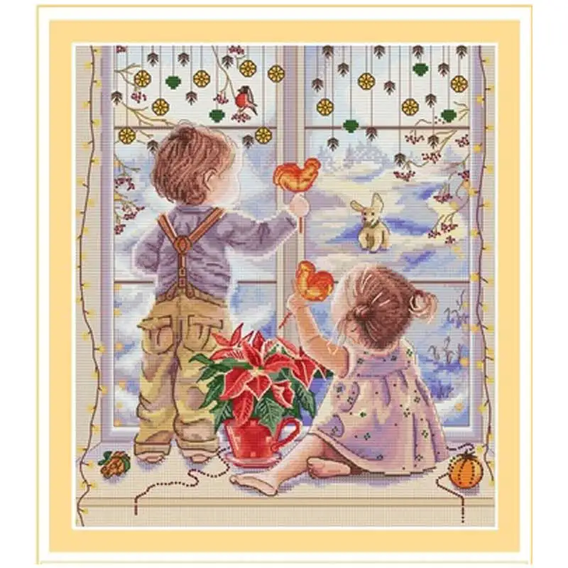 Children Wonderful sky Patterns Counted Cross Stitch 11CT 14CT 18CT DIY Chinese Cross Stitch Kits Embroidery Needlework Sets
Children Wonderful sky Patterns Counted Cross Stitch 11CT 14CT 18CT DIY Chinese Cross Stitch Kits Embroidery Needlework Sets