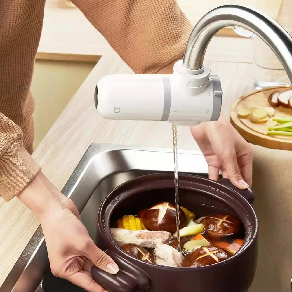 Xiaomi Water Faucet Purifiers Kitchen Faucet Percolator Water Filter Activated Carbon Filteration Device Rust Bacteria Removal
Xiaomi Water Faucet Purifiers Kitchen Faucet Percolator Water Filter Activated Carbon Filteration Device Rust Bacteria Removal