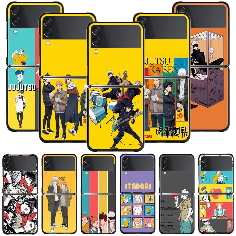 Phone Cases For Samsung Galaxy Z Flip3 5G z flip Z Flip 3 5G Black Case Hard Cover PC Fundas Gojo Jujutsu Kaisen
Phone Cases For Samsung Galaxy Z Flip3 5G z flip Z Flip 3 5G Black Case Hard Cover PC Fundas Gojo Jujutsu Kaisen