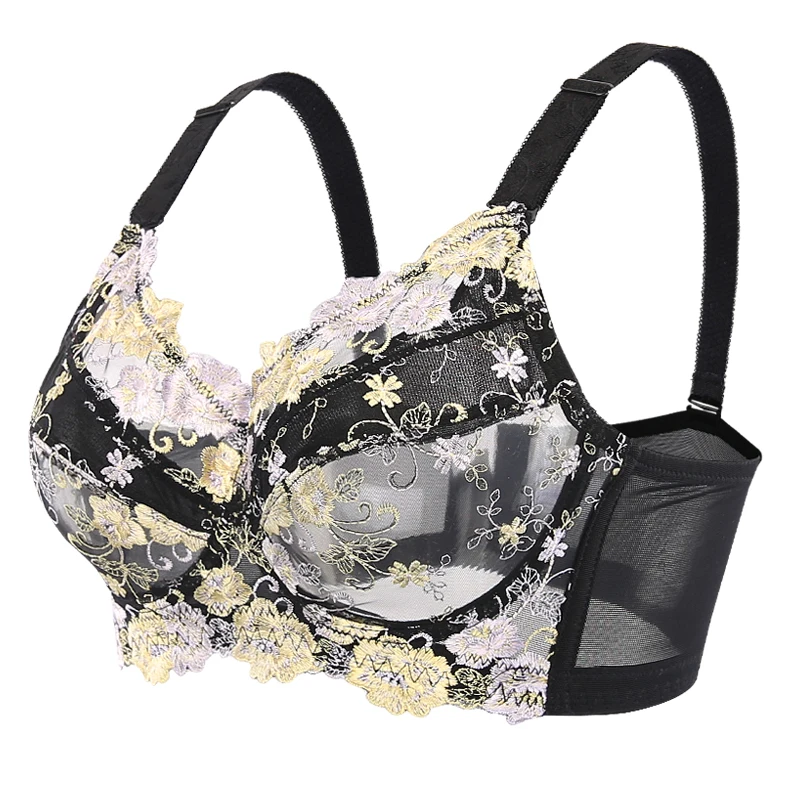 Womens Ultra Thin Sheer Bra See Through Lace Deco Full Cup Minimizer Bra 36G 38G 40G 42G 44G 46G 48G B C D E F G Bralette Pink
Womens Ultra Thin Sheer Bra See Through Lace Deco Full Cup Minimizer Bra 36G 38G 40G 42G 44G 46G 48G B C D E F G Bralette Pink
