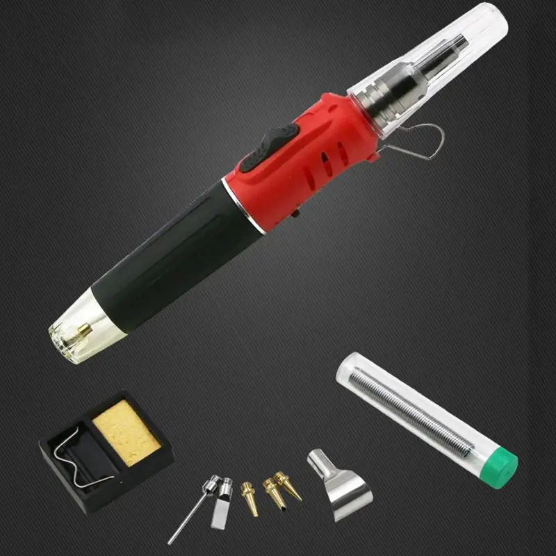 HS-1115K 10in1 Professional Butane Gas Soldering Iron Set 26ml Welding Kit Torch
HS-1115K 10in1 Professional Butane Gas Soldering Iron Set 26ml Welding Kit Torch