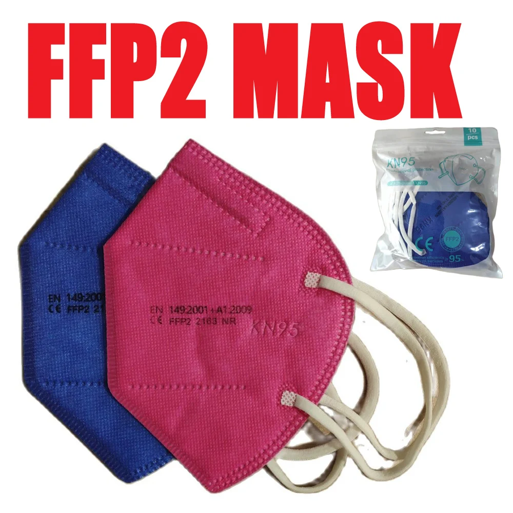 Approved FFP2 Masks Multiple Colors KN95 Mascarillas Adults Five Layers Protective Mouth Maske CE fpp2 Masque Masken Respirator
Approved FFP2 Masks Multiple Colors KN95 Mascarillas Adults Five Layers Protective Mouth Maske CE fpp2 Masque Masken Respirator