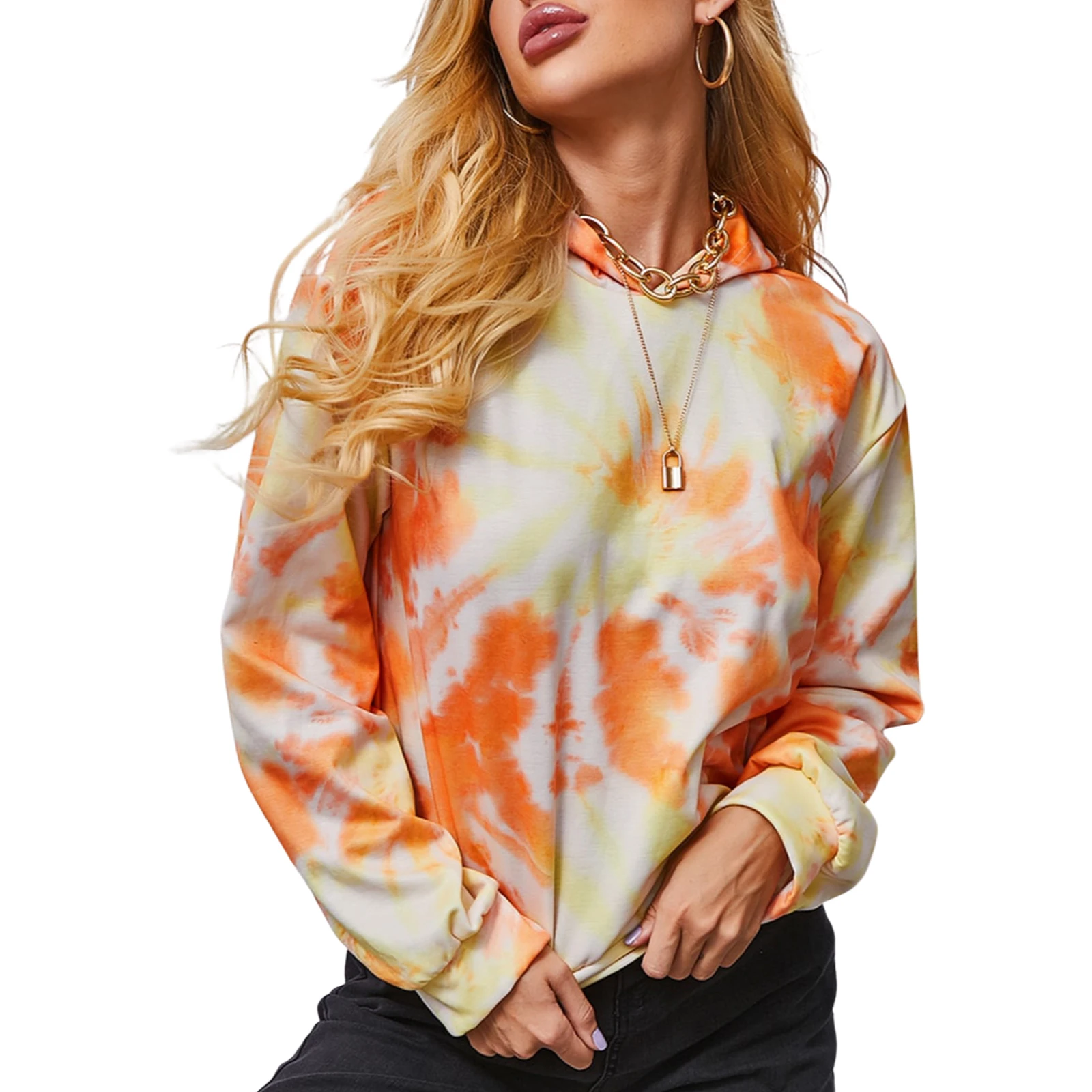 Women’s Tie Dye Printed Hoodies, Fashion Long Sleeve Loose Hooded Tops Sweatshirts
Women’s Tie Dye Printed Hoodies, Fashion Long Sleeve Loose Hooded Tops Sweatshirts