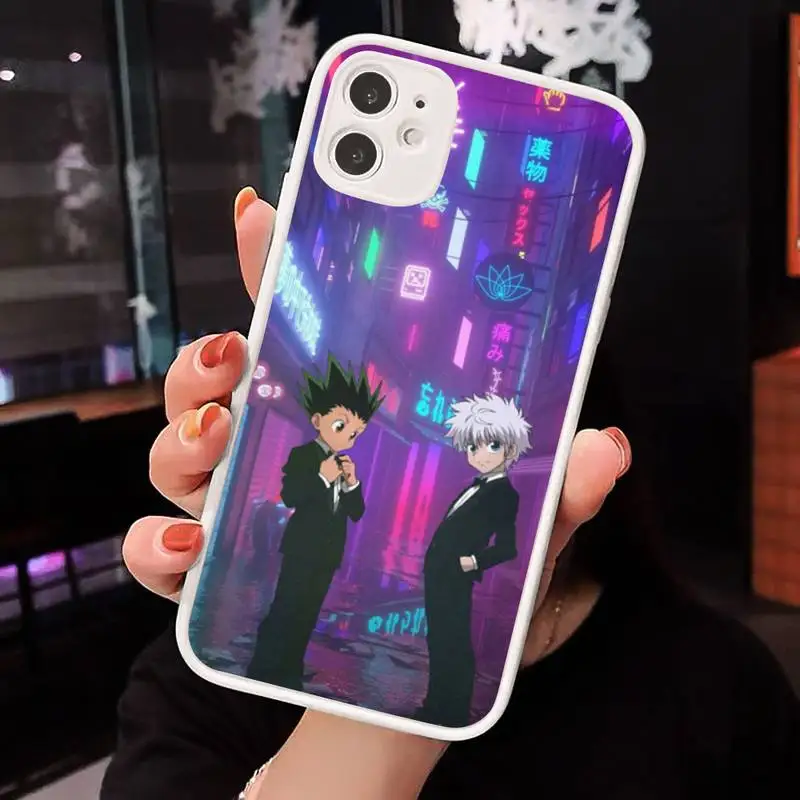 anime HUNTER X HUNTER Phone Case Matte Transparent for iPhone 7 8 11 12 s mini pro X XS XR MAX Plus cover funda
anime HUNTER X HUNTER Phone Case Matte Transparent for iPhone 7 8 11 12 s mini pro X XS XR MAX Plus cover funda
