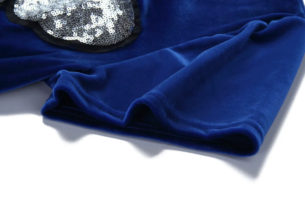 African Fashion Corduroy Matching Sets for Women Autumn Winter Butterfly Sequins Two Piece Outfits Blue Black Plus Size Set
African Fashion Corduroy Matching Sets for Women Autumn Winter Butterfly Sequins Two Piece Outfits Blue Black Plus Size Set