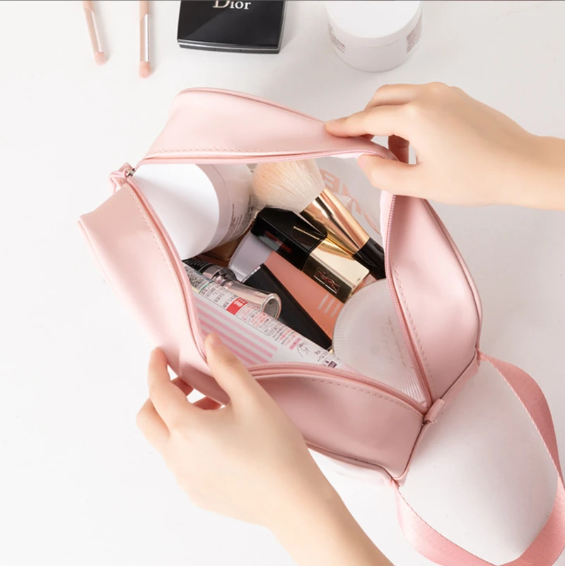 Women Travel Storage Bag Toiletry Organize Waterproof PVC Cosmetic Bag Portable Transparent Make Up Bag Female Wash Bag Stylish
Women Travel Storage Bag Toiletry Organize Waterproof PVC Cosmetic Bag Portable Transparent Make Up Bag Female Wash Bag Stylish
