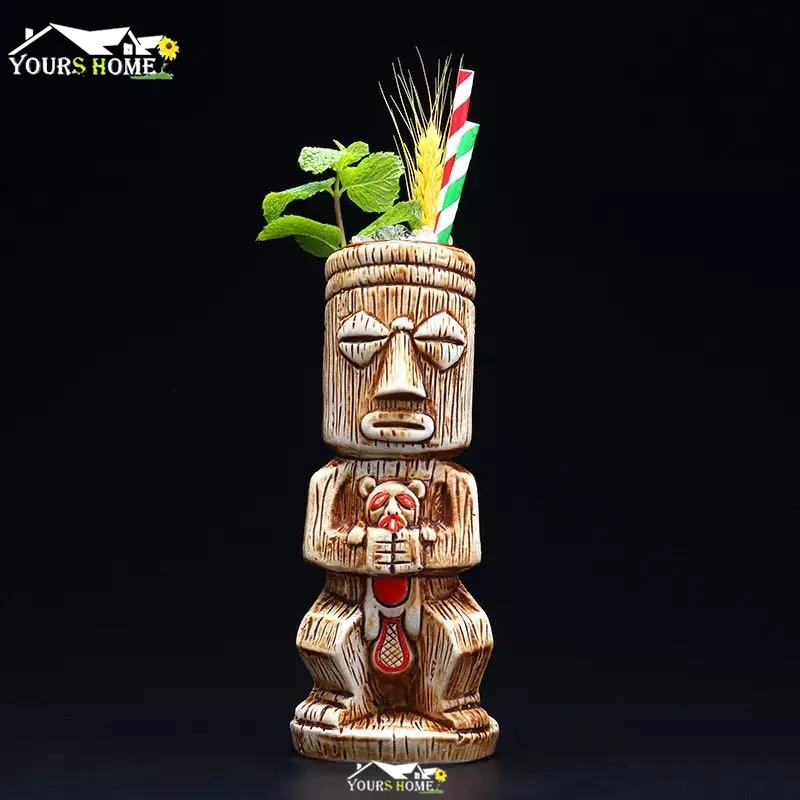 1 Piece 450ml Hawaii Tiki Mugs Cocktail Cup Beer Beverage Mug Wine Mug Ceramic Ku.Ku.Kauioo Mugs Barware
1 Piece 450ml Hawaii Tiki Mugs Cocktail Cup Beer Beverage Mug Wine Mug Ceramic Ku.Ku.Kauioo Mugs Barware