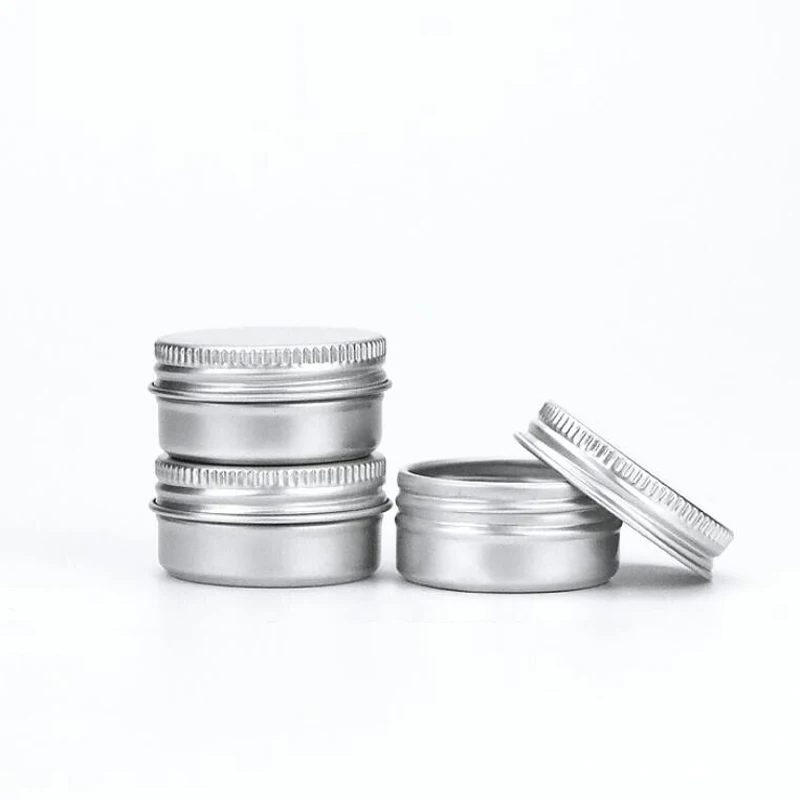 10g Silver Refillable Aluminum Makeup Boxes Nail Art Crafts Tin Jars Facial Whitening Cream Cosmetic Sample Packaging
10g Silver Refillable Aluminum Makeup Boxes Nail Art Crafts Tin Jars Facial Whitening Cream Cosmetic Sample Packaging