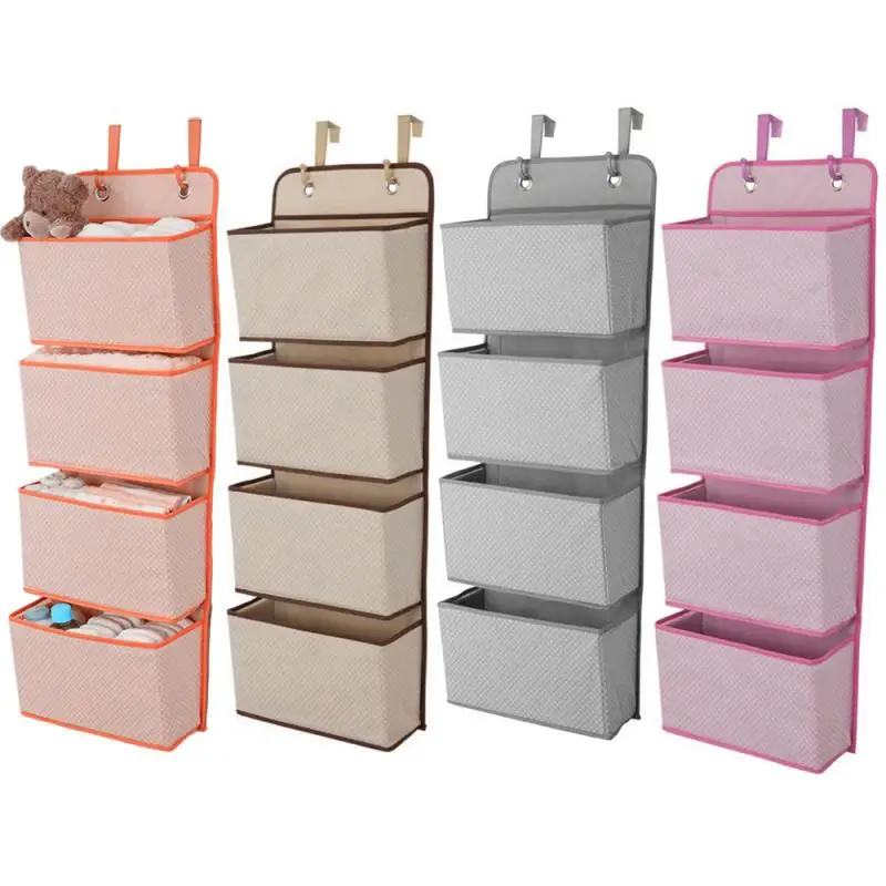 Storage Bags Non-Woven Cloth Door Storage Hanging Bags 4 Layers Clothing Storage Hanging Organizers Cloth Wardrobe Storage Bags
Storage Bags Non-Woven Cloth Door Storage Hanging Bags 4 Layers Clothing Storage Hanging Organizers Cloth Wardrobe Storage Bags