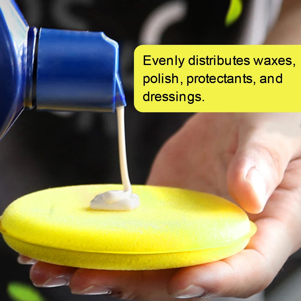 12/24PCS/Set Applicator Polish Washing Pad Car Washing Tool Car Accessories Car Cleaning Sponge Pads Polishing Foam Waxing Wax
12/24PCS/Set Applicator Polish Washing Pad Car Washing Tool Car Accessories Car Cleaning Sponge Pads Polishing Foam Waxing Wax