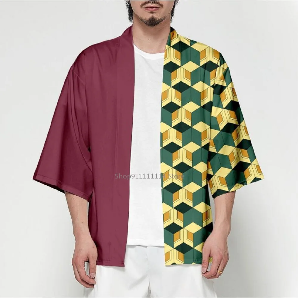 Anime Demon Slayer Tanjiro Kamado Cosplay Costume Kimono Haori Yukata Kimetsu No Yaiba Women Men Japan Halloween Christmas Gift
Anime Demon Slayer Tanjiro Kamado Cosplay Costume Kimono Haori Yukata Kimetsu No Yaiba Women Men Japan Halloween Christmas Gift