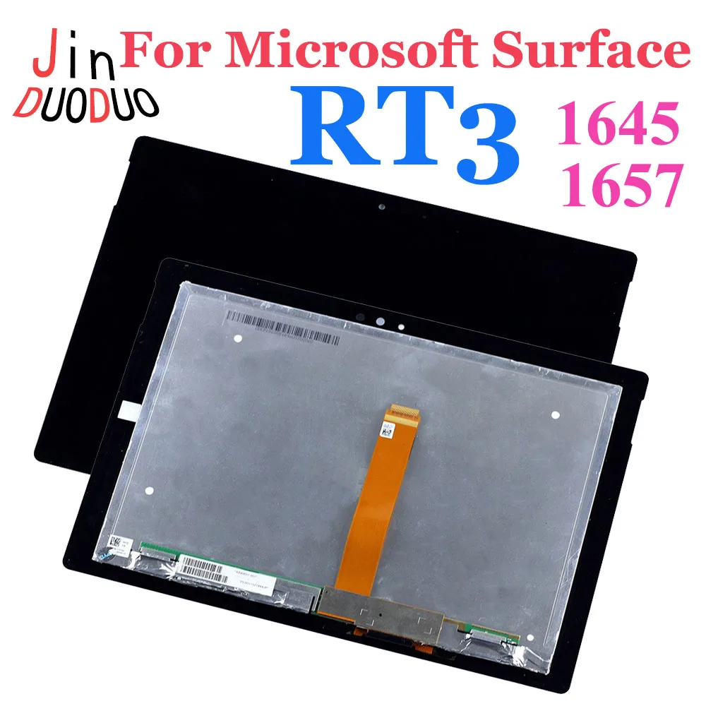 100% Tested For Microsoft Surface 3 RT3 1645 LCD Display Touch Screen Assembly For RT3 1657 LCD Replacement
100% Tested For Microsoft Surface 3 RT3 1645 LCD Display Touch Screen Assembly For RT3 1657 LCD Replacement