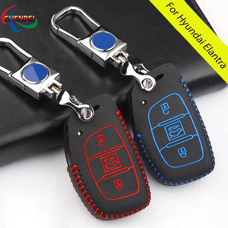 Car Black Leather Key Case Cover For Hyundai Elantra 2016-2017 Protect Car Key Interior Decoration Accessories
Car Black Leather Key Case Cover For Hyundai Elantra 2016-2017 Protect Car Key Interior Decoration Accessories