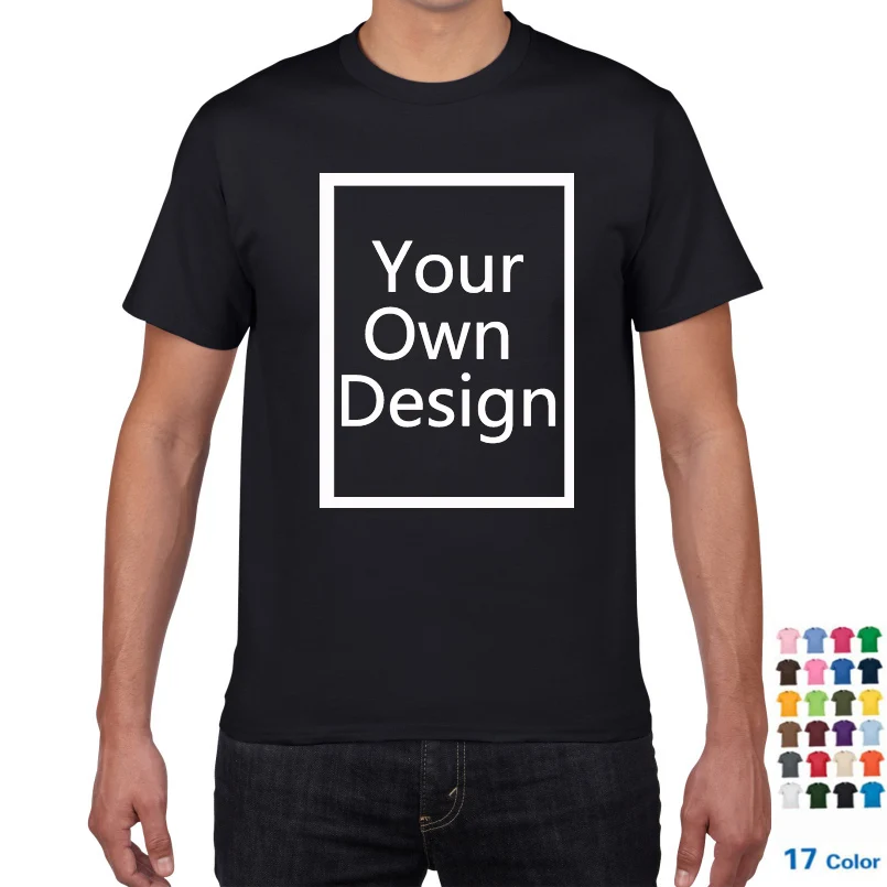 Футболка вашего собственного дизайна Мужская брендовая футболка с