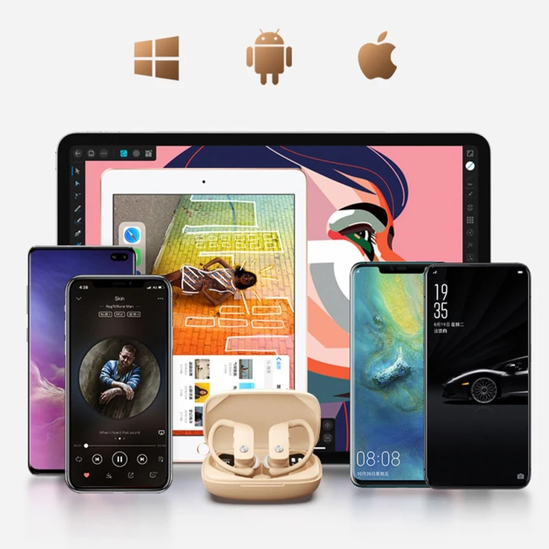 2021 Bluetooth Wireless Earbuds for Sport True Wireless Stereo Headphones Bass Headset Earphones with Mic for Gaming Phones TV
2021 Bluetooth Wireless Earbuds for Sport True Wireless Stereo Headphones Bass Headset Earphones with Mic for Gaming Phones TV