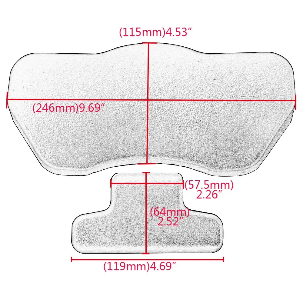 Motorcycle Rear Backrest Top Case Cushion Passenger Back Pad For BMW F700GS F800GS R1200GS ADV R1250GS Adventure
Motorcycle Rear Backrest Top Case Cushion Passenger Back Pad For BMW F700GS F800GS R1200GS ADV R1250GS Adventure