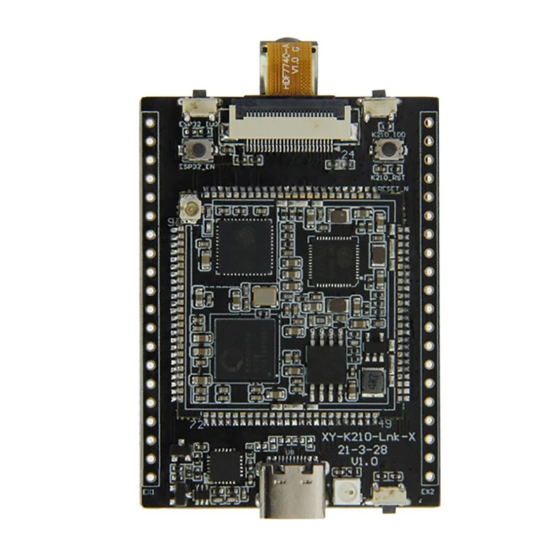 TTGO T-AIOTMCU K210 AI ESP32 IOT модуль с камерой 2 МП OV2640 2,0 дюймов 8080 интерфейс емкостный контактный экран
TTGO T-AIOTMCU K210 AI ESP32 IOT модуль с камерой 2 МП OV2640 2,0 дюймов 8080 интерфейс емкостный контактный экран