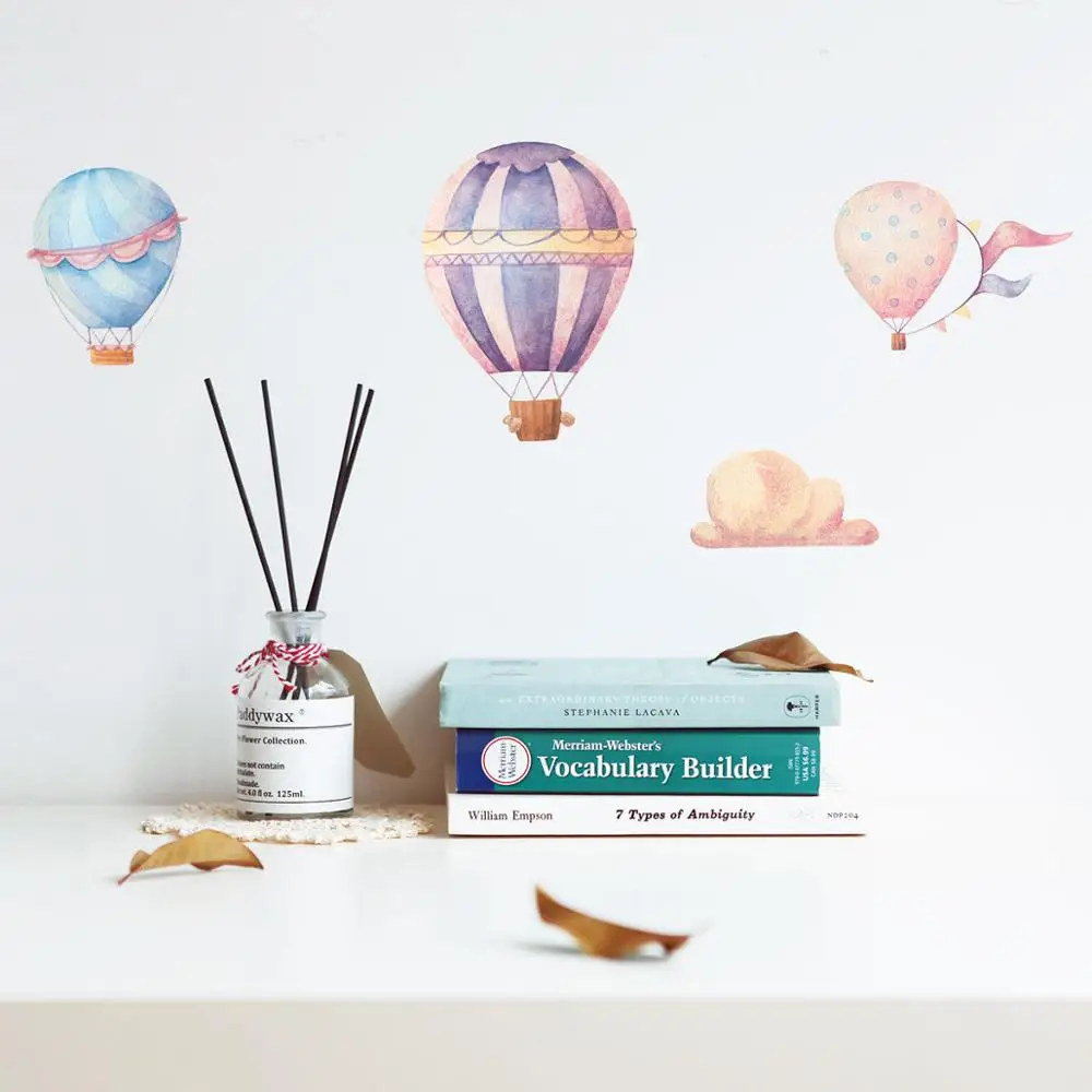 Creative Colorful Hot Air Balloon Backgroundsticker For Kids Baby Room Decor PVC Mural Stickers Nursery Stickers Home Wallpaper
Creative Colorful Hot Air Balloon Backgroundsticker For Kids Baby Room Decor PVC Mural Stickers Nursery Stickers Home Wallpaper