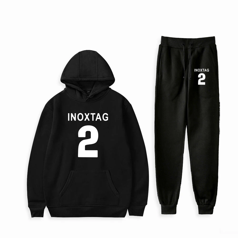 Inoxtag Print Clothing Fall Suit Hoodies Sportswear Hooded Sweatshirt + Ankle Banded Pant Two Piece Set Streetwear Fashion Boys
Inoxtag Print Clothing Fall Suit Hoodies Sportswear Hooded Sweatshirt + Ankle Banded Pant Two Piece Set Streetwear Fashion Boys