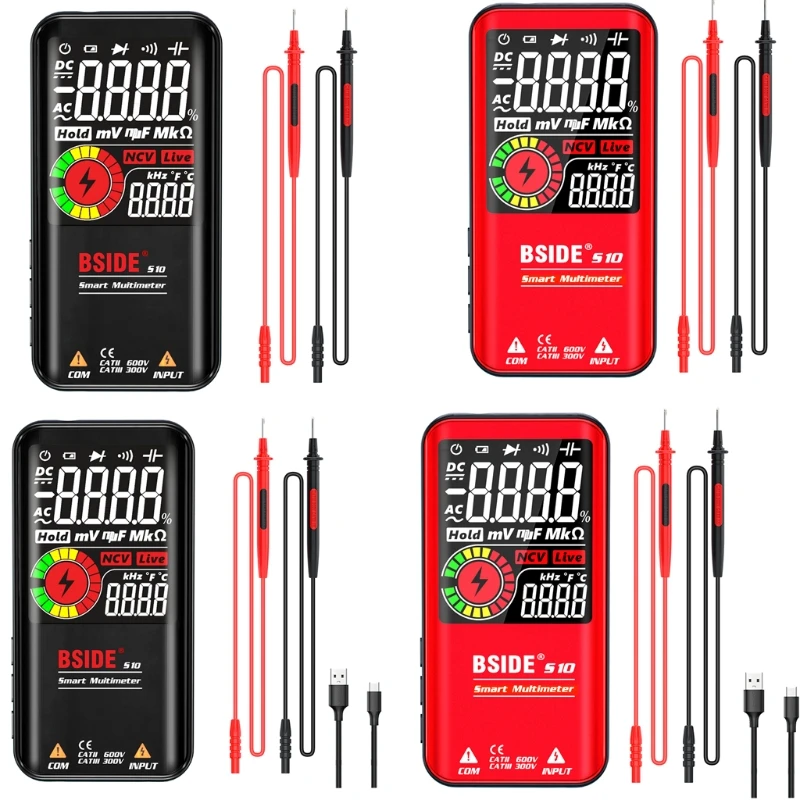 EBTN New Generation 620v Digital Multimeter Ture AC DC LCD 3-Line Display Smart Multimetro Tester Ohm Continuity Capacitance Hz 
EBTN New Generation 620v Digital Multimeter Ture AC DC LCD 3-Line Display Smart Multimetro Tester Ohm Continuity Capacitance Hz