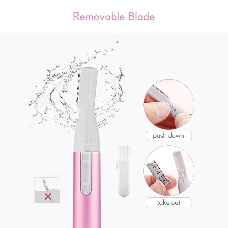 Mini Electric Eye Brow Hair Remover Women Facial Eyebrow Epilator Painless Portable Battery Lady Trimmer
Mini Electric Eye Brow Hair Remover Women Facial Eyebrow Epilator Painless Portable Battery Lady Trimmer