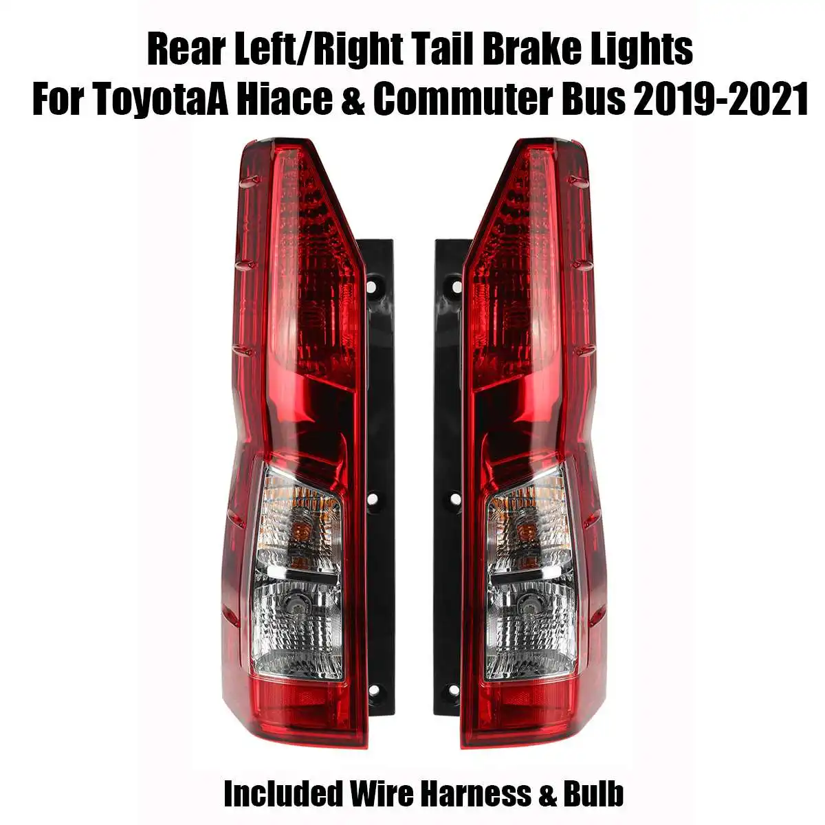 Car Rear Tail Brake Lights Signal Lamps For Toyota Hiace & Bus 2019 2020 2021 Left/Right Rear Fog lamp Tail Light Assembly
Car Rear Tail Brake Lights Signal Lamps For Toyota Hiace & Bus 2019 2020 2021 Left/Right Rear Fog lamp Tail Light Assembly