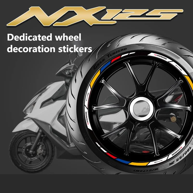 Motorcycle Wheel Hub Sticker Rim Reflective Personalized Decorative for Wuyang Honda Nx125
Motorcycle Wheel Hub Sticker Rim Reflective Personalized Decorative for Wuyang Honda Nx125