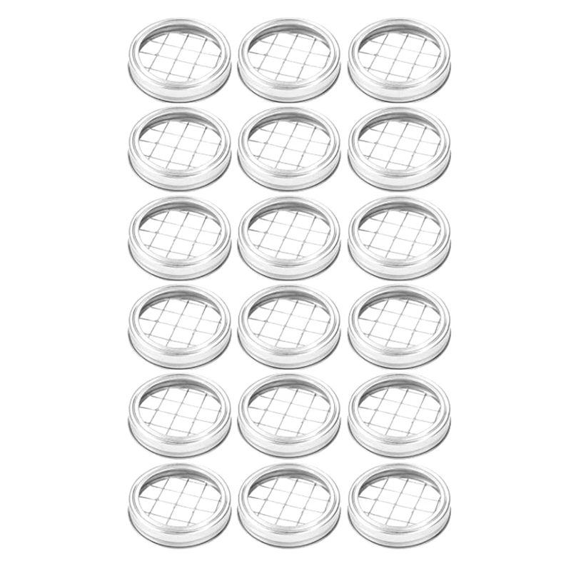 18 Pcs Mason Jar Flower Frog Floral Arrangement Lid,Flower Plant Floral Arrangement Fixed Tools,For Regular Mouth Mason
18 Pcs Mason Jar Flower Frog Floral Arrangement Lid,Flower Plant Floral Arrangement Fixed Tools,For Regular Mouth Mason