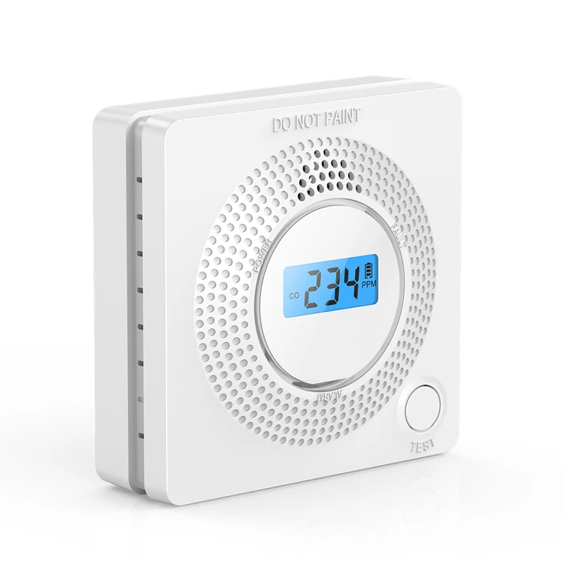 LCD CO Detector Sensor Built-in 85dB Siren Sound Independent Carbon Monoxide Poisoning Warning Alarm Detect
LCD CO Detector Sensor Built-in 85dB Siren Sound Independent Carbon Monoxide Poisoning Warning Alarm Detect