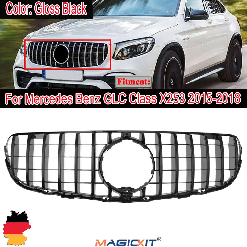 Решетка MagicKit для MERCEDES GLC SUV X253 C253 W253 16-19, хромированная, panamerica GT STYLE
Решетка MagicKit для MERCEDES GLC SUV X253 C253 W253 16-19, хромированная, panamerica GT STYLE