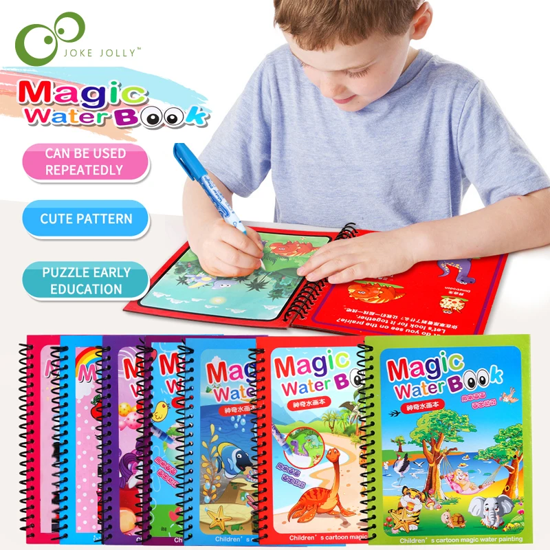 1Set Montessori Coloring Book Doodle & Magic Pen Painting Drawing Board For Kids Toys Magic Water Drawing Book Birthday Gift ZXH
1Set Montessori Coloring Book Doodle & Magic Pen Painting Drawing Board For Kids Toys Magic Water Drawing Book Birthday Gift ZXH