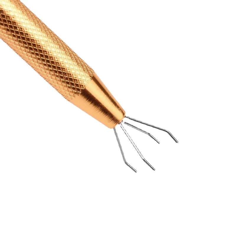 Jewelry Clip Four Claw Hold Tightly Elec Cian Hand Tools Set Parts Gripper Pick Up Tools IC Chip Component Metal Grabber
Jewelry Clip Four Claw Hold Tightly Elec Cian Hand Tools Set Parts Gripper Pick Up Tools IC Chip Component Metal Grabber