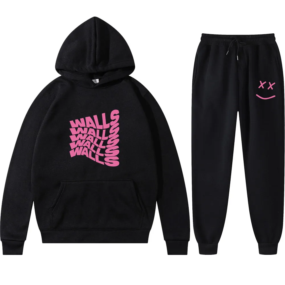 AutumnWinter Louis Tomlinson Smiley Face Hoodie+Pant Solid Color Set 2021 Streetwear Clothes Unisex Winter CoatMen's Tracksuit
AutumnWinter Louis Tomlinson Smiley Face Hoodie+Pant Solid Color Set 2021 Streetwear Clothes Unisex Winter CoatMen's Tracksuit