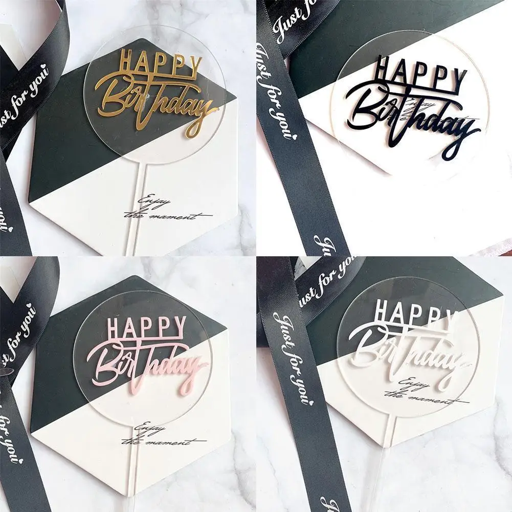 Happy Birthday Cake Topper Double Layer Acrylic Cupcake Cake Party Decorations Baby Topper Shower For Birthday Baking Suppl F1N5
Happy Birthday Cake Topper Double Layer Acrylic Cupcake Cake Party Decorations Baby Topper Shower For Birthday Baking Suppl F1N5