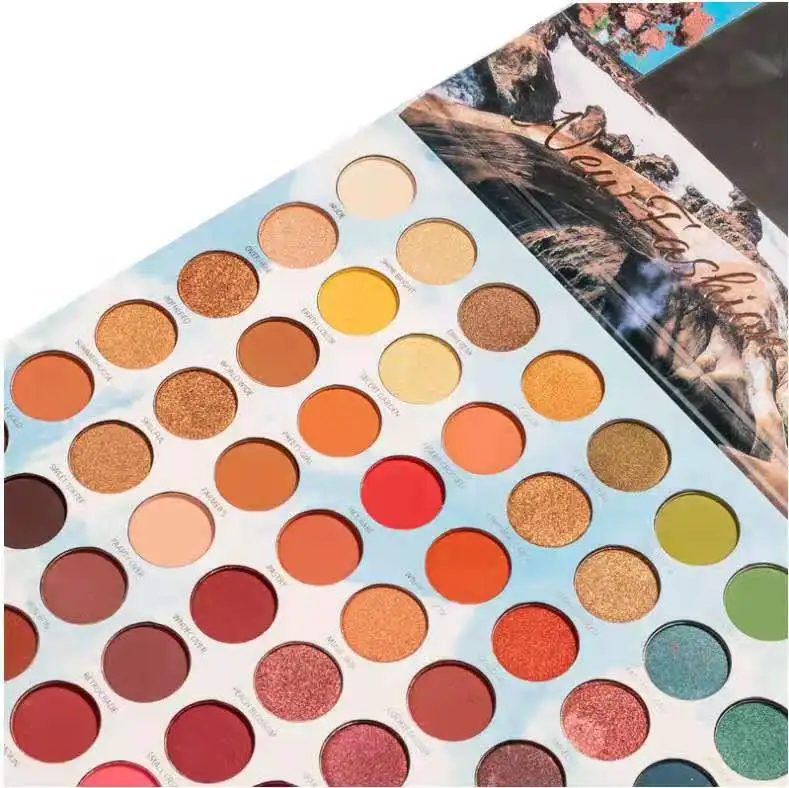 63 Colors Eyeshadow Palette FGEYES Holographic Shiny Matte Glitter Pigment Eye Shadow Pallete Metallic Diamond Makeup Palette
63 Colors Eyeshadow Palette FGEYES Holographic Shiny Matte Glitter Pigment Eye Shadow Pallete Metallic Diamond Makeup Palette
