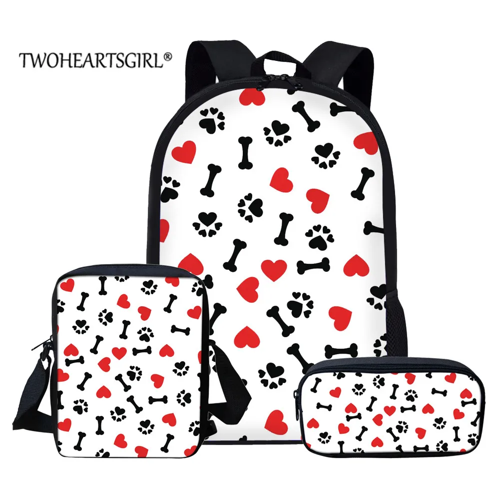 Школьный портфель twoheart sgirl с принтом «Собачья лапа/кости», 3 шт./компл., портфель для начальной школы, уникальный портфель для учеников
Школьный портфель twoheart sgirl с принтом «Собачья лапа/кости», 3 шт./компл., портфель для начальной школы, уникальный портфель для учеников