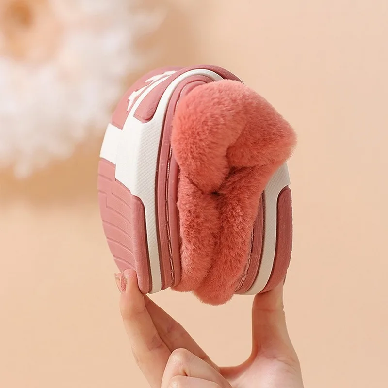 Autumn Winter Warm Cotton Slippers Women Men Home Shoes Simple Non-slip Platform Indoor Slides Couple Slipper Zapatillas Mujer
Autumn Winter Warm Cotton Slippers Women Men Home Shoes Simple Non-slip Platform Indoor Slides Couple Slipper Zapatillas Mujer