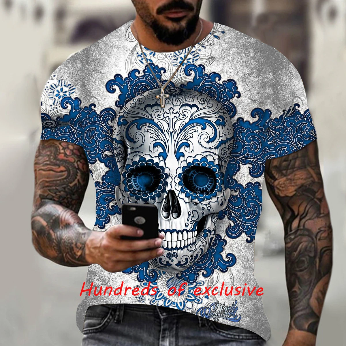 Plum skull 3D summer print t shirt, oversized, 66 crew neck fashion, road pattern, Hip Hop street casual short sleeve t shirts.
Plum skull 3D summer print t shirt, oversized, 66 crew neck fashion, road pattern, Hip Hop street casual short sleeve t shirts.