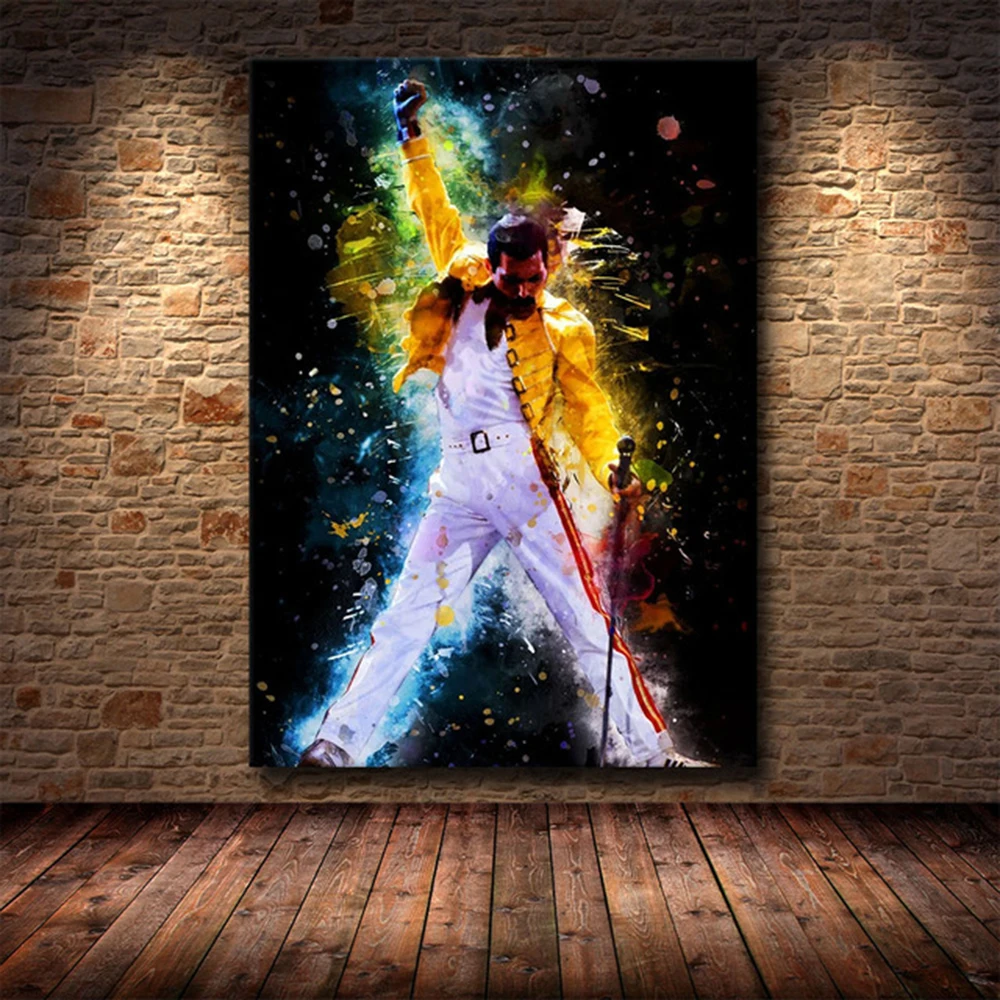Queen Freddie Mercury Bohemian Rhapsody Canvas Painting Posters And Prints HD Abstract Pictures On The Wall Home Decor No Frame
Queen Freddie Mercury Bohemian Rhapsody Canvas Painting Posters And Prints HD Abstract Pictures On The Wall Home Decor No Frame