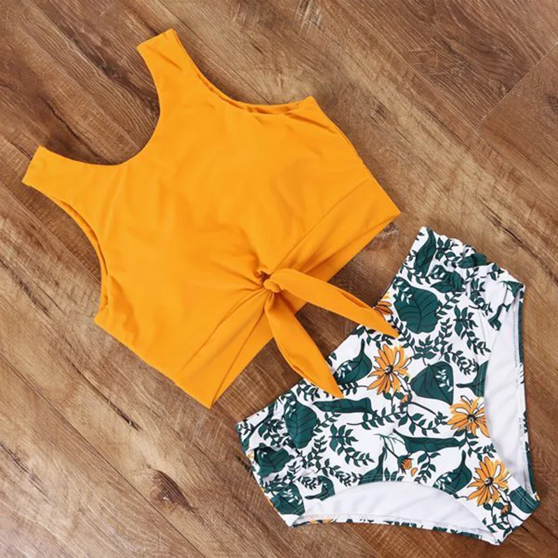 Swimsuit Women Bikini 2021 mujer Swimwear High Waist Bikini Set Sport Tops Bathing Suit Women Padded Beach Wear Biquinis
Swimsuit Women Bikini 2021 mujer Swimwear High Waist Bikini Set Sport Tops Bathing Suit Women Padded Beach Wear Biquinis