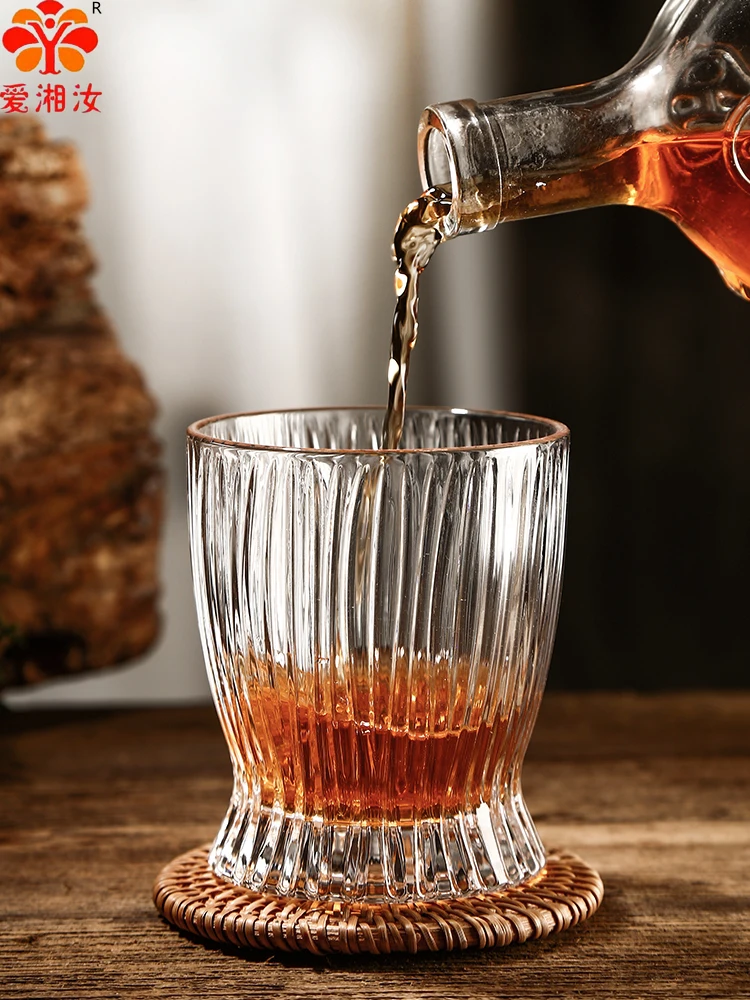 Aixiangru Japanese High Value Glass Glacier Glass Ins Wind Home Net Red Creative Foreign Wine Cup Stripe Shisky Flask Liquor
Aixiangru Japanese High Value Glass Glacier Glass Ins Wind Home Net Red Creative Foreign Wine Cup Stripe Shisky Flask Liquor