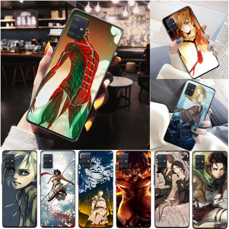 Attack On Titan Eren Jager Mikasa Ackerman Armin Arlert Levi Phone Case For Samsung Galaxy A51 A71 4G 5G Back Cover Carcasa
Attack On Titan Eren Jager Mikasa Ackerman Armin Arlert Levi Phone Case For Samsung Galaxy A51 A71 4G 5G Back Cover Carcasa